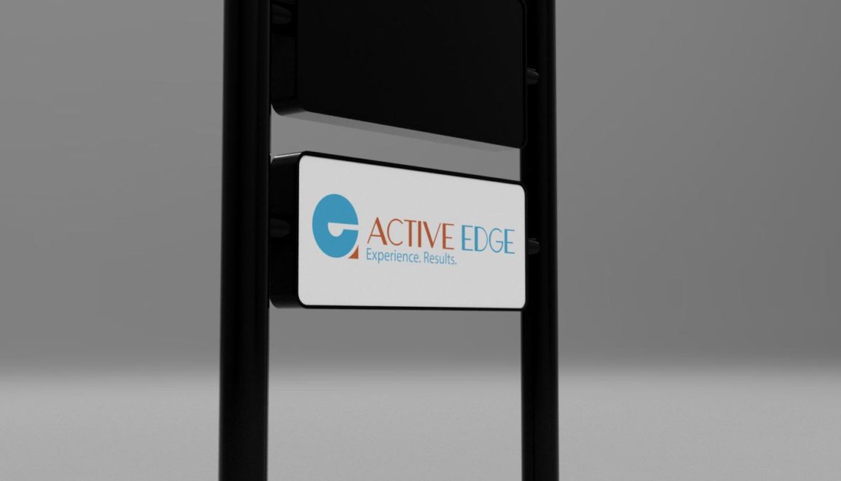 Active Edge Outdoor Sign Mockup